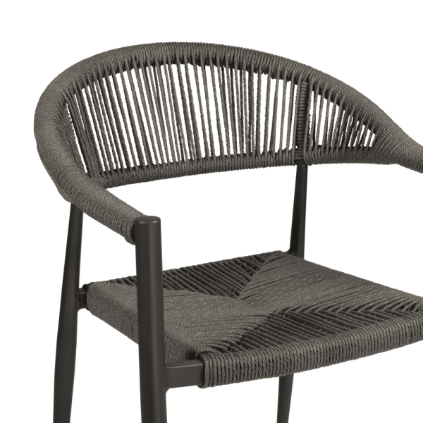 Atlantic Armchair Dark Grey Detail 1