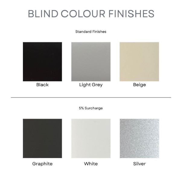 Silverline Shutter Blind Finishes v6