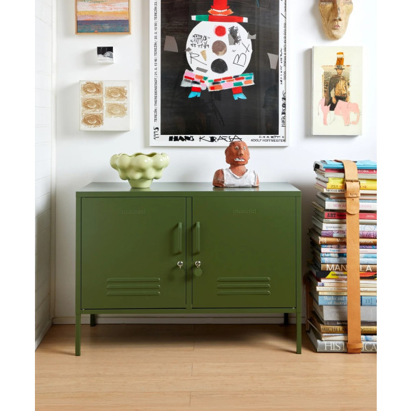 mustard made lowdown locker olive LO OL lifestyle hover